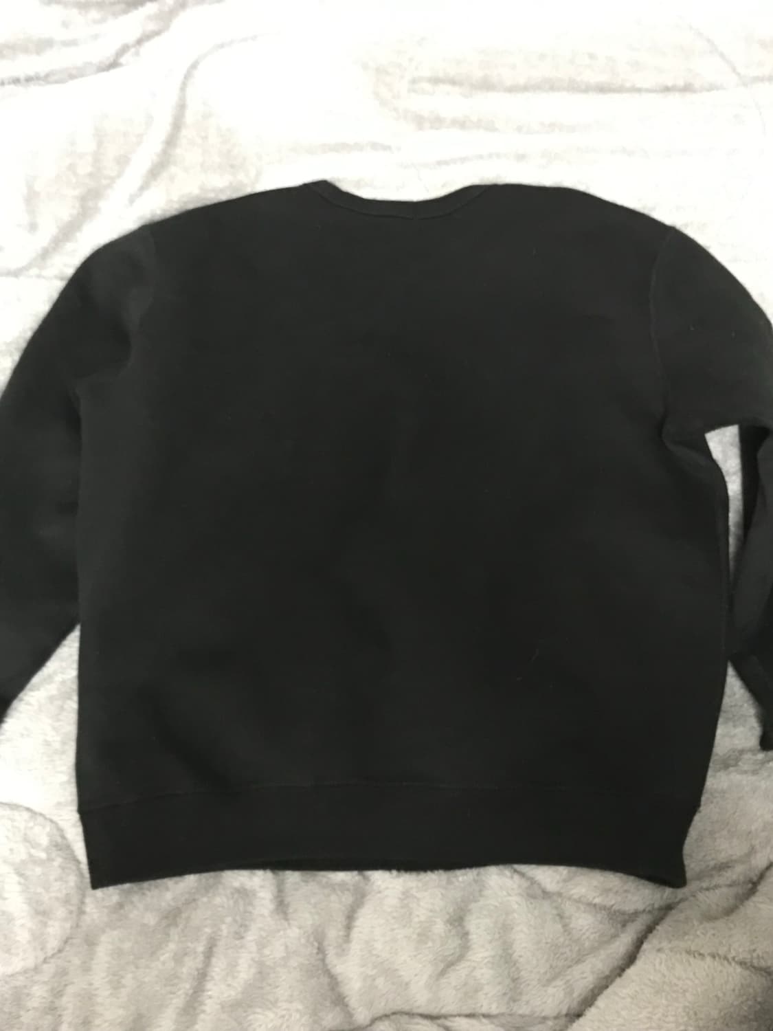 폴로 맨투맨 블랙 M 상품이미지3