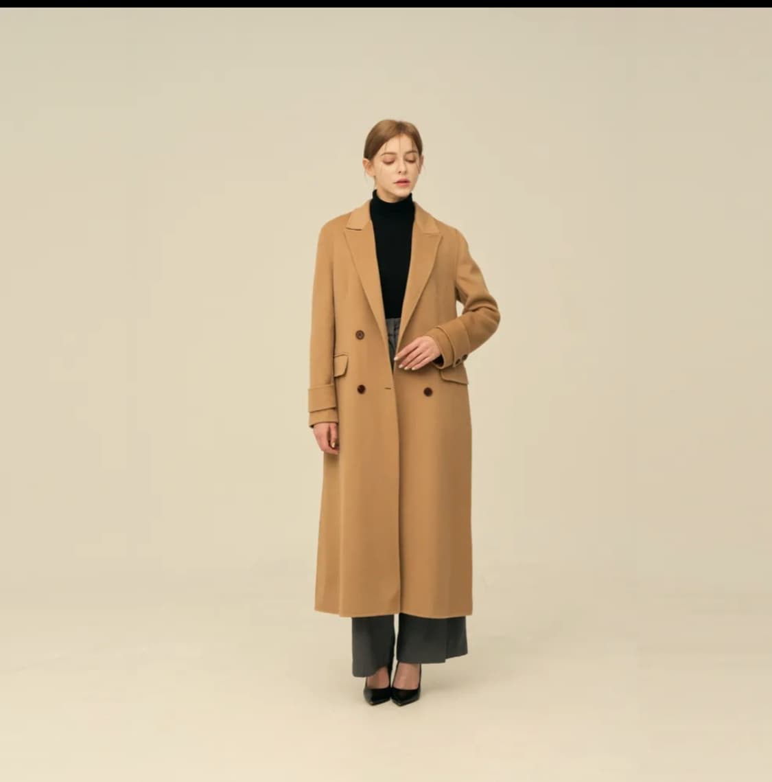 핸드메이드 롱 코트S사이즈(새상품) 상품이미지7