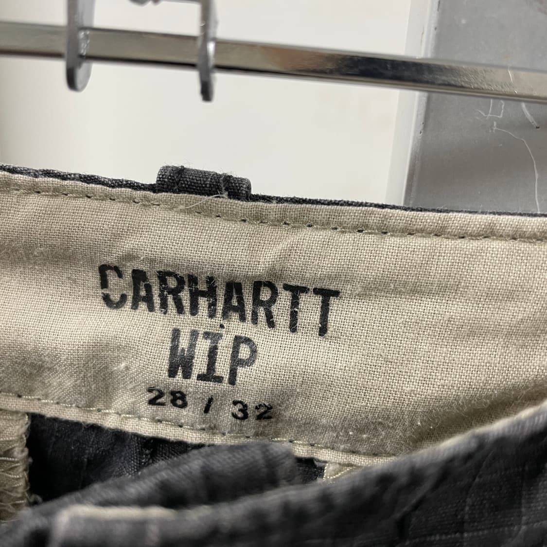 칼하트 카고 팬츠 블랙 28/32 상품이미지5