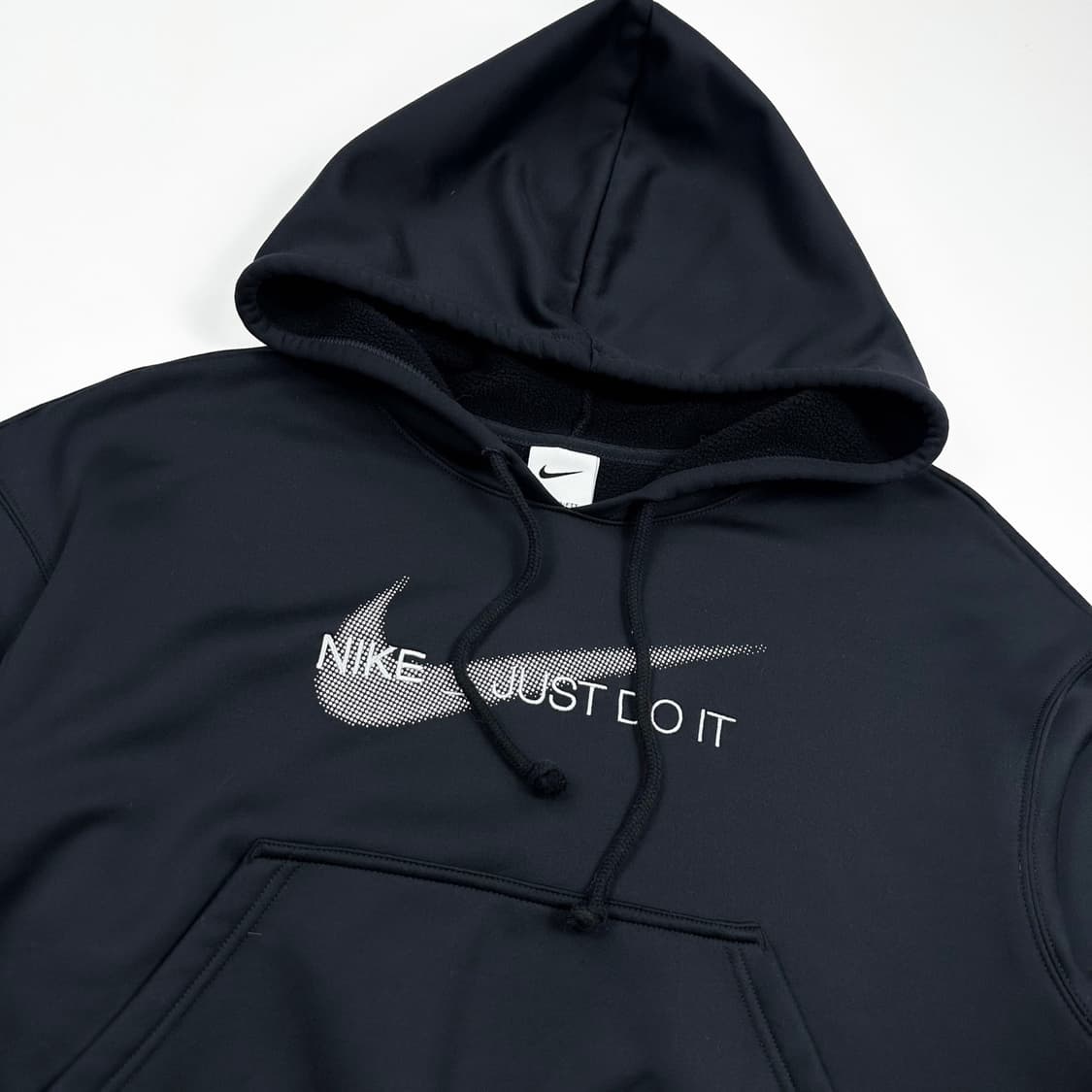 나이키 저스트 두잇 써마핏 블랙 크롭 후드티 (M 여성추천) 상품이미지3