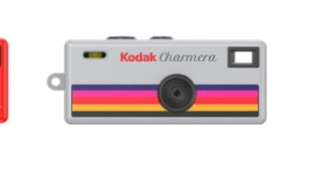 코닥 차메라 키링 (그레이) 상품이미지1