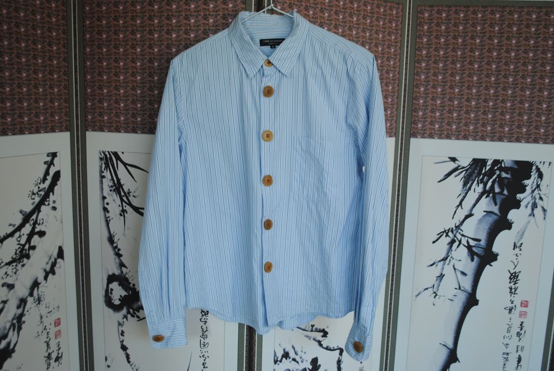 꼼데 옴므 플러스 스트라이프 셔츠 상품이미지2