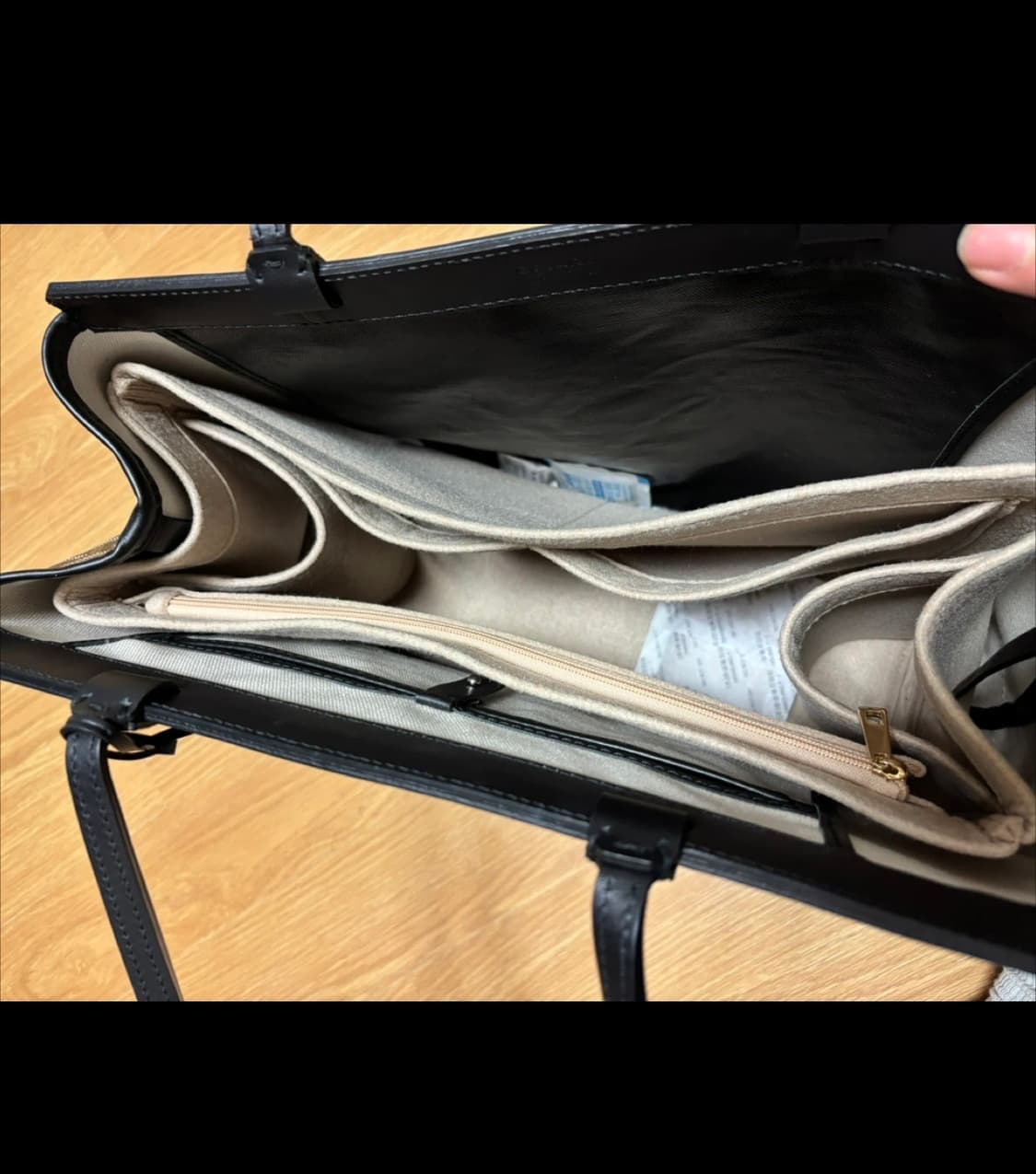 고야드 벨샤스 토트백 블랙 상품이미지4