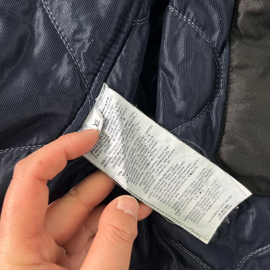 105 스톤아일랜드 텔라50 봄버 빈티지 자켓 상품이미지10