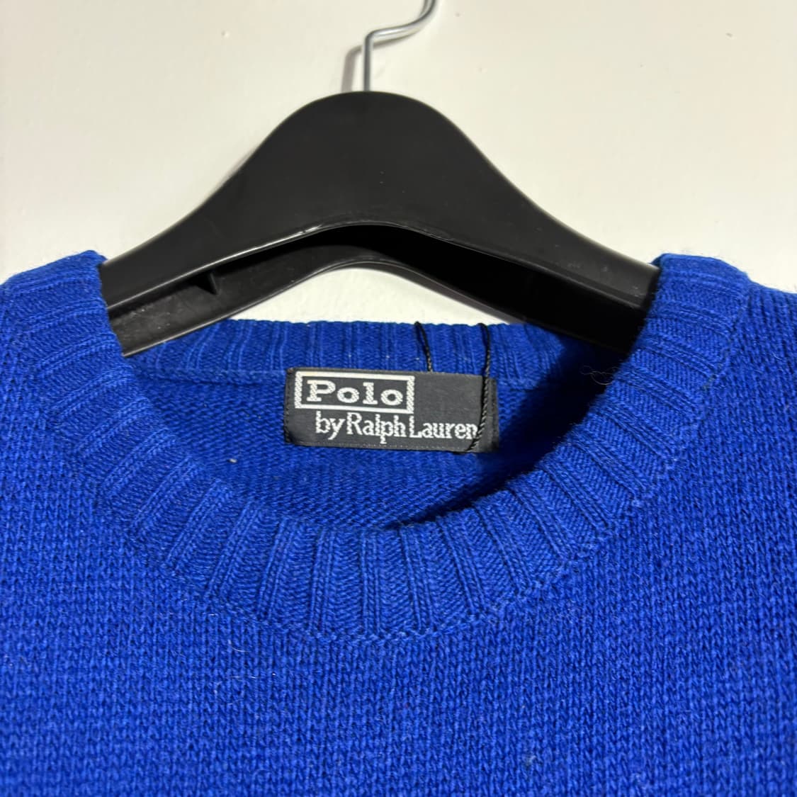 폴로랄프로렌 자수 블루 로고 니트 (무료배송) 상품이미지3