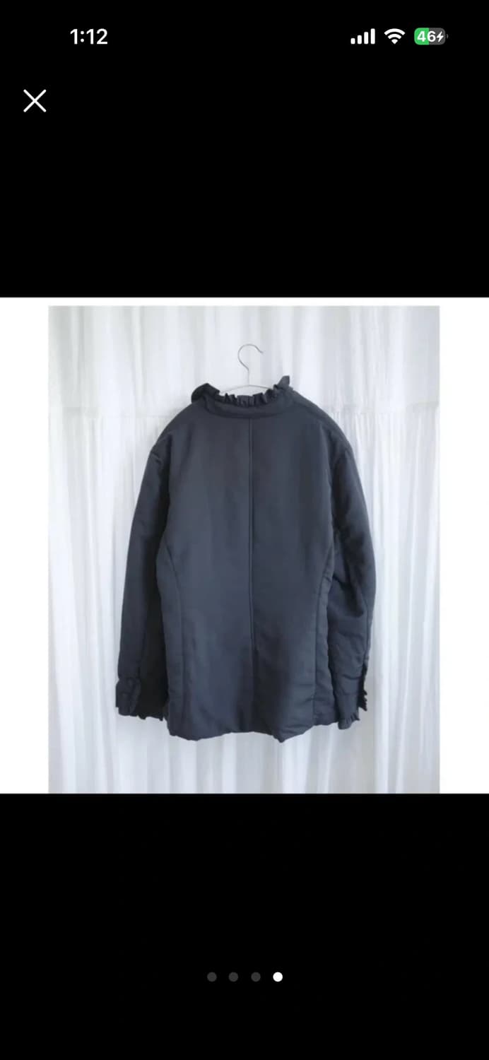 프릴 하이넥 점퍼 상품이미지4