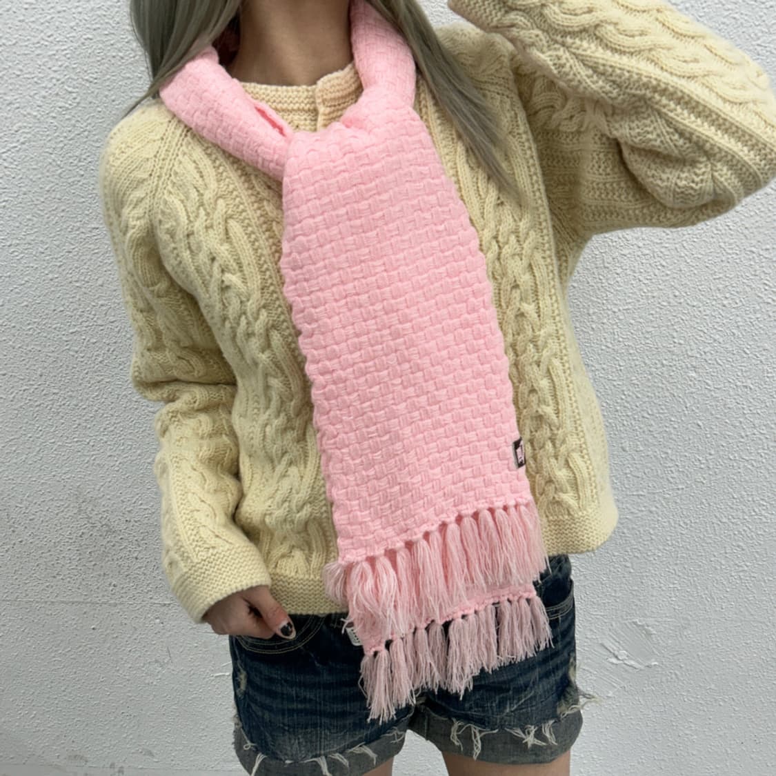 나이키 딸기우유맛 테슬 머플러 상품이미지2