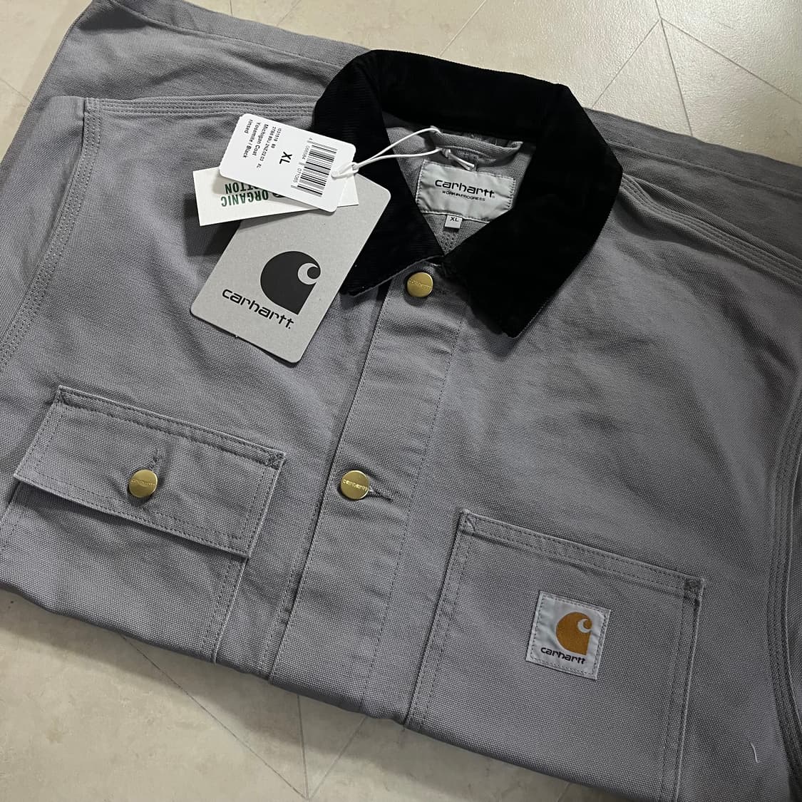 새상품(XL)칼하트WIP 로고 미시건 코트 요세미티 상품이미지2