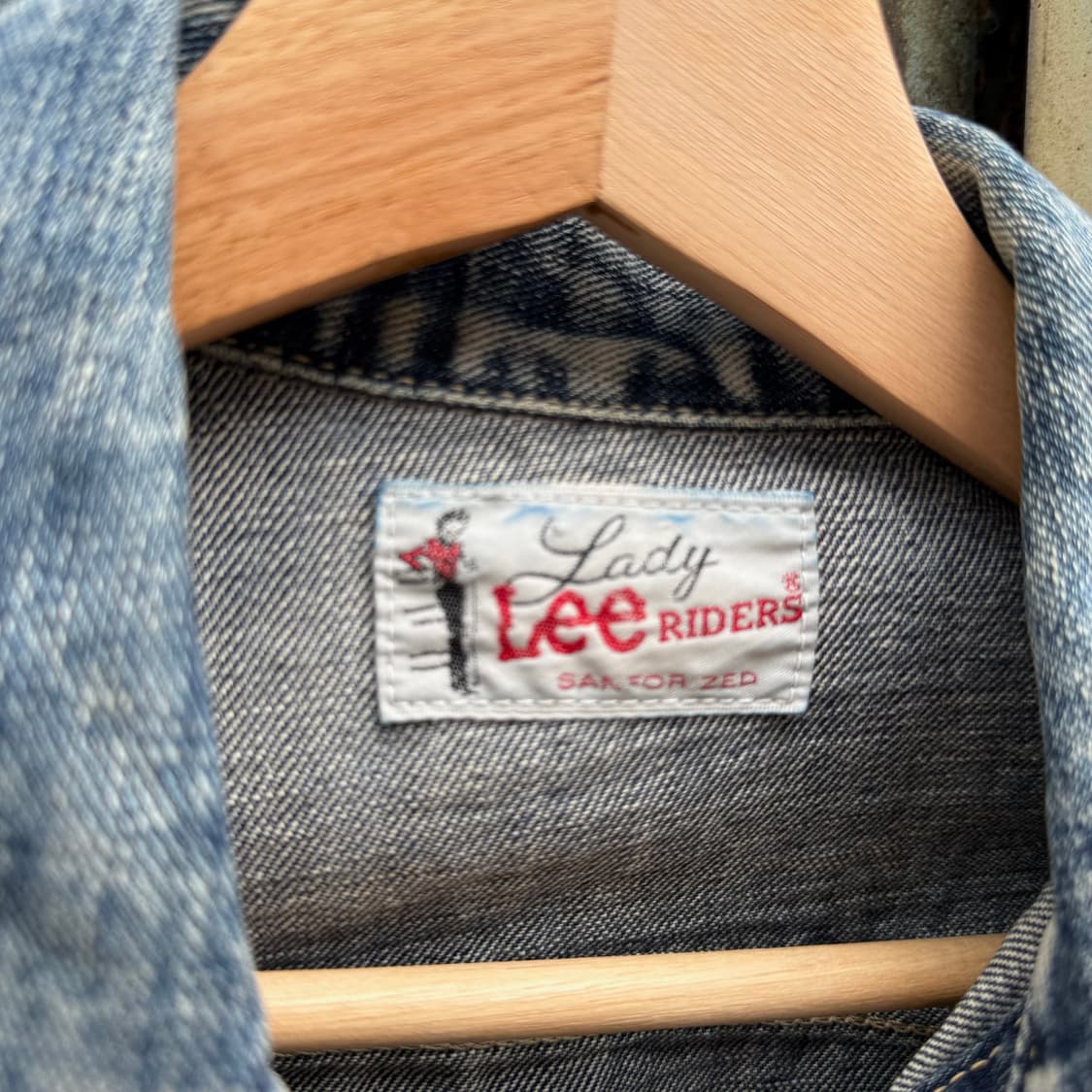 Lee 라이더스 레이디 데님 트러커 자켓 M 상품이미지10