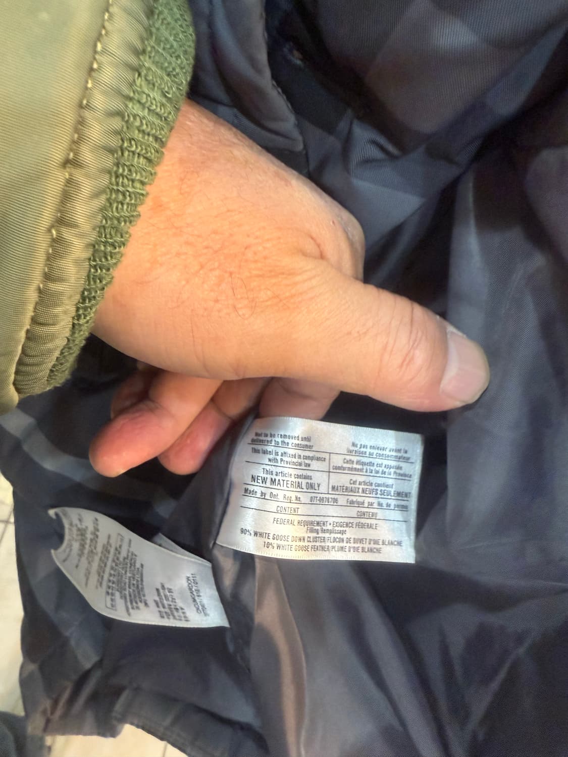 14y/44 정품 버버리 체크 후드패딩 팝니다 상품이미지7