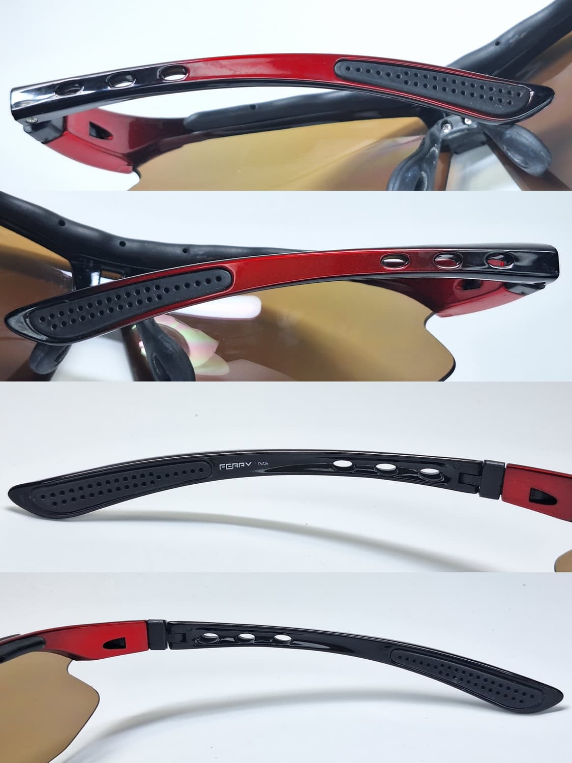 일본 수입 FERRY 스포츠 랩어라운드 선글라스/러닝 낚시 골프 사이클  상품이미지4
