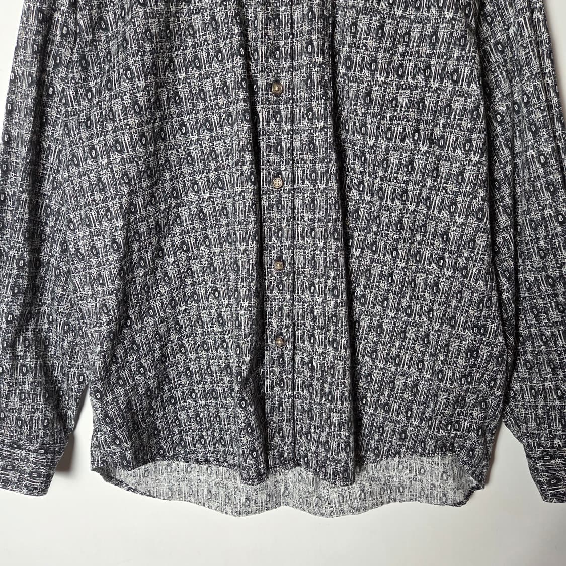 [Beams heart] 빔즈 자카드 패턴 셔츠 상품이미지4