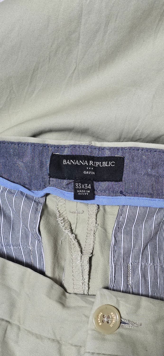 바나나 리퍼블릭 개빈 치노 33x34 상품이미지3