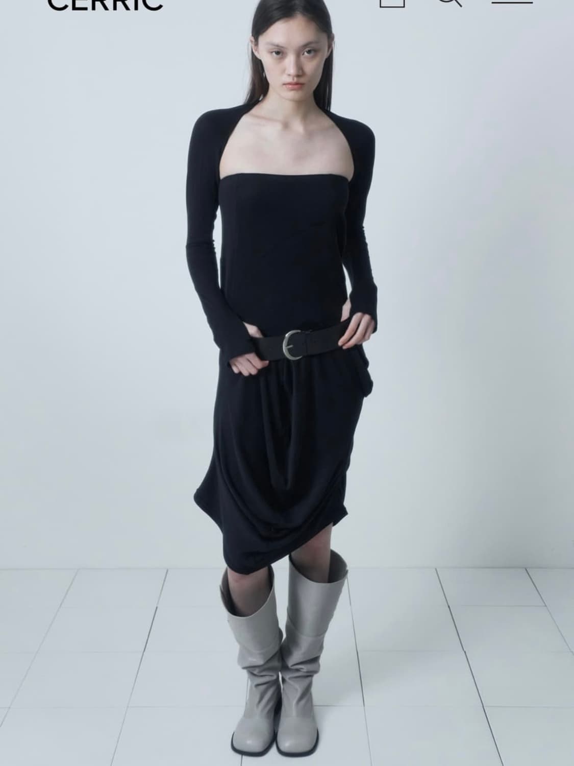 CERRIC SHELL LONG SKIRT 상품이미지1