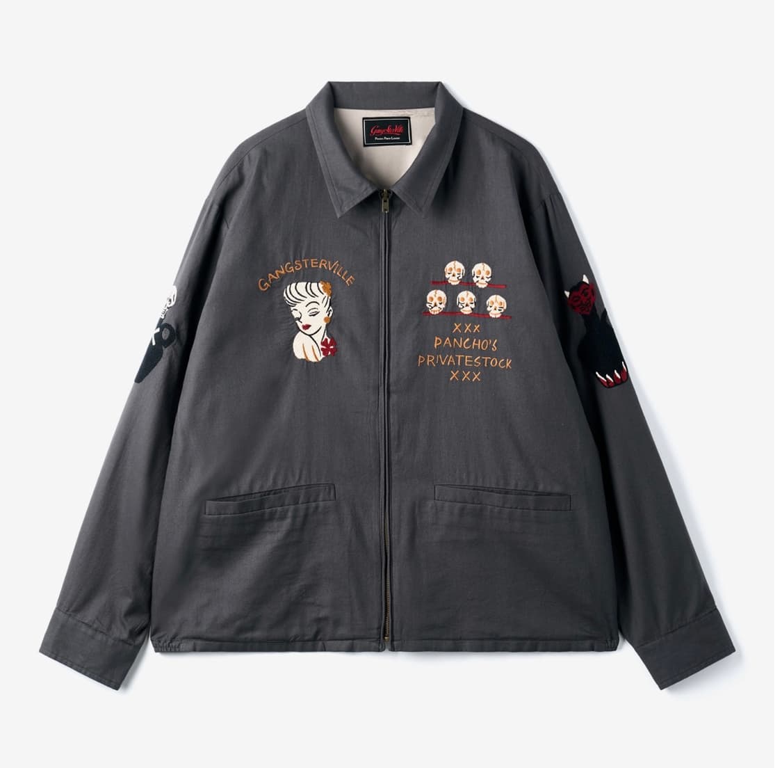 [L] Glad hand & co 갱스터빌 포이즌 자켓 상품이미지1