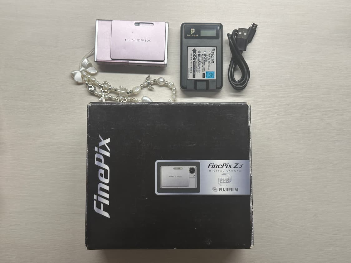 후지필름 파인픽스 z3 핑크 디카 풀박스 (작례) 상품이미지3
