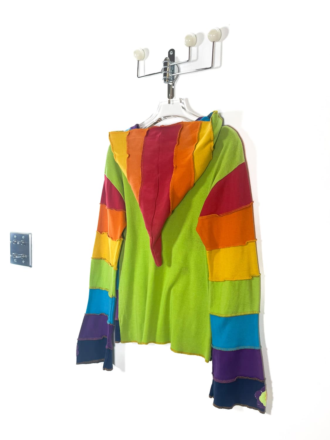 빈티지 패치워크 후드 집업 상품이미지9