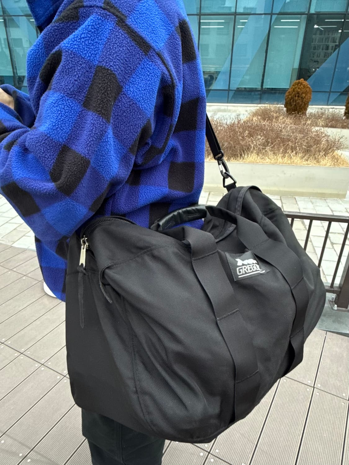 (M) 90s 빈티지 그레고리 더플백 MADE IN USA 상품이미지9