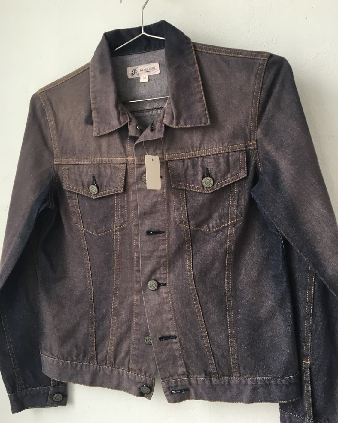 Michel klein washing trucker jacket 상품이미지4