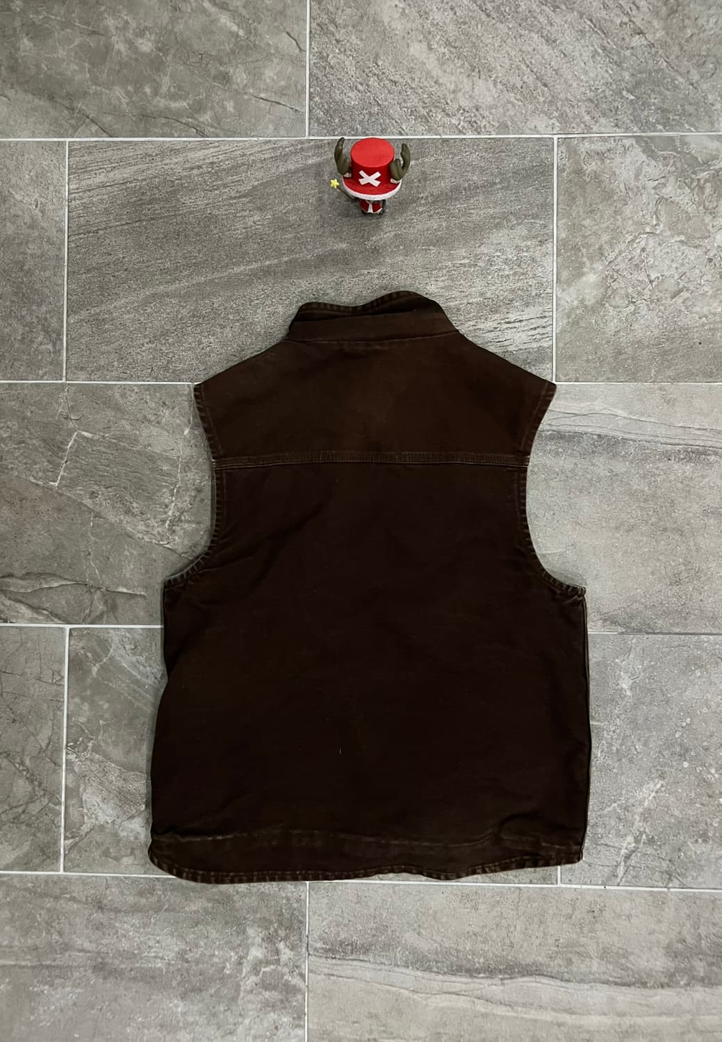 (M)칼하트 셰르파 넥 조끼베스트 V33 DKB 다크브라운 상품이미지2