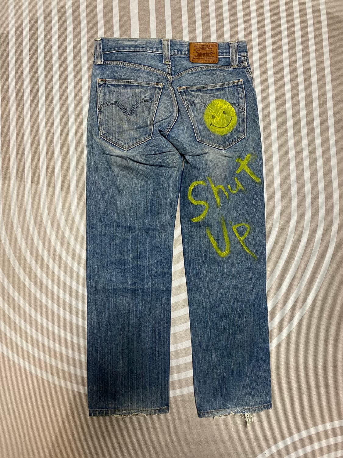 리바이스 702 페인팅 커스텀 청바지 상품이미지2