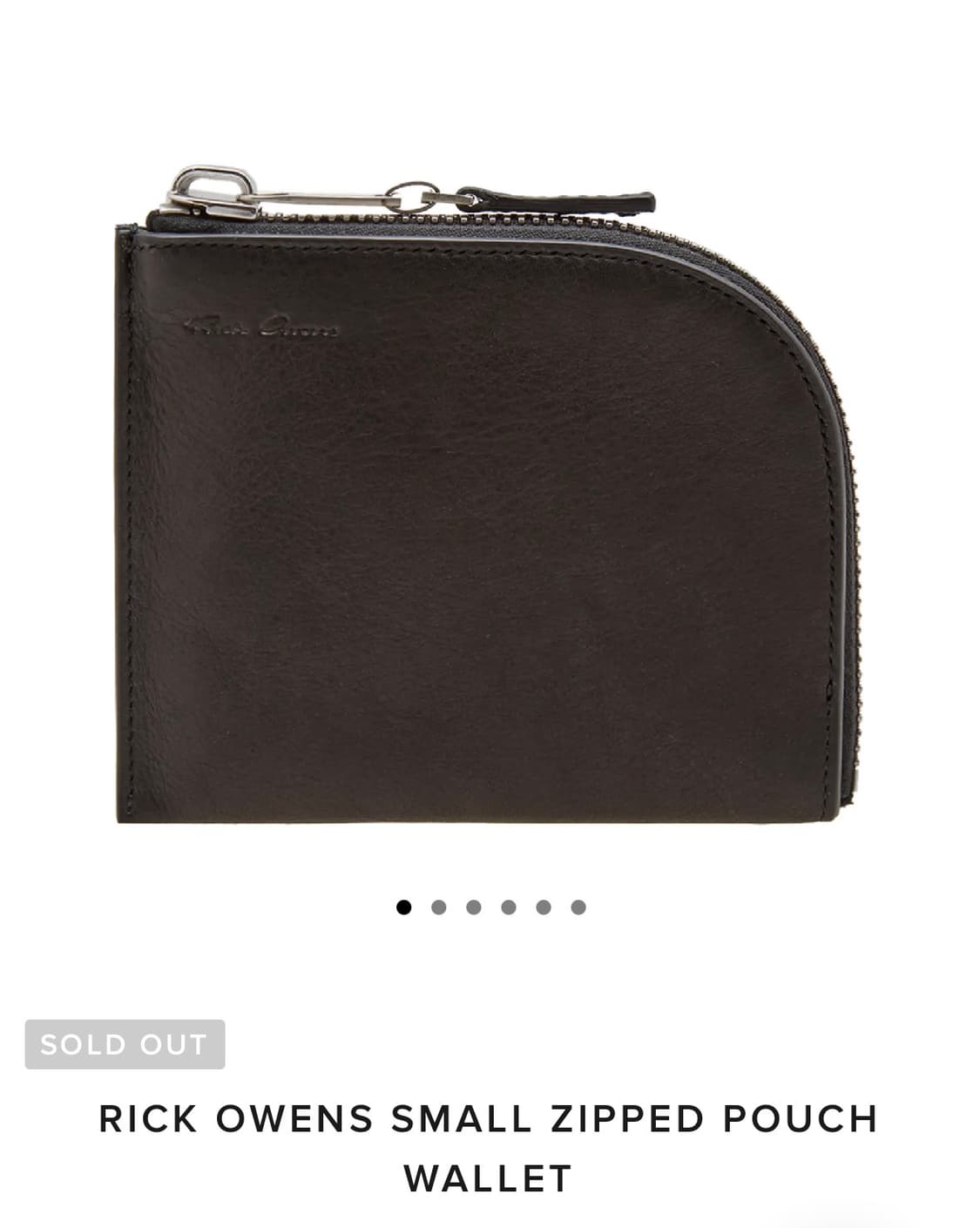 릭오웬스 카드지갑 상품이미지1