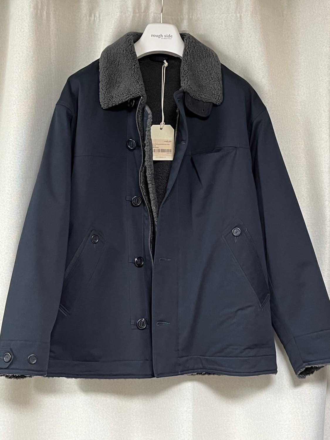 러프사이드 Deck Parka 다크 네이비 (새상품) 상품이미지4