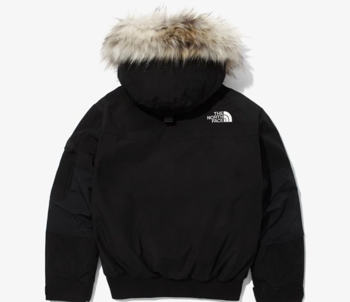 노스페이스 네일튼 구스다운 다운봄버 신민아패딩 상품이미지4