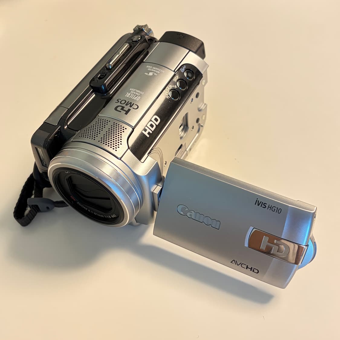 희귀) 캐논 canon ivis hg10 빈티지 캠코더 실버 상품이미지1