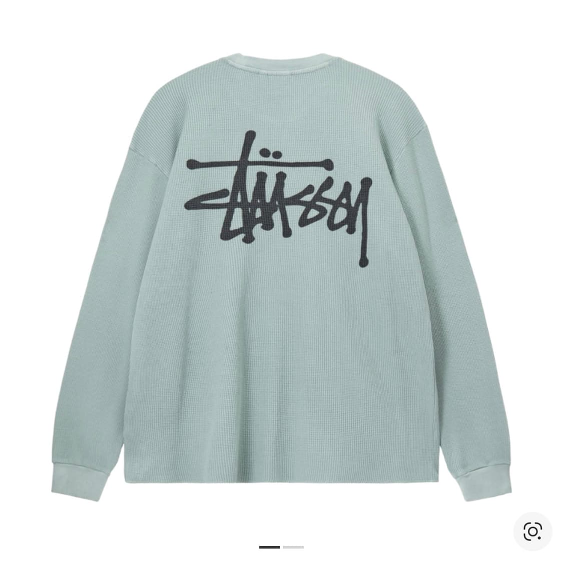 스투시 와플 롱슬리브 써멀 그레이 상품이미지2