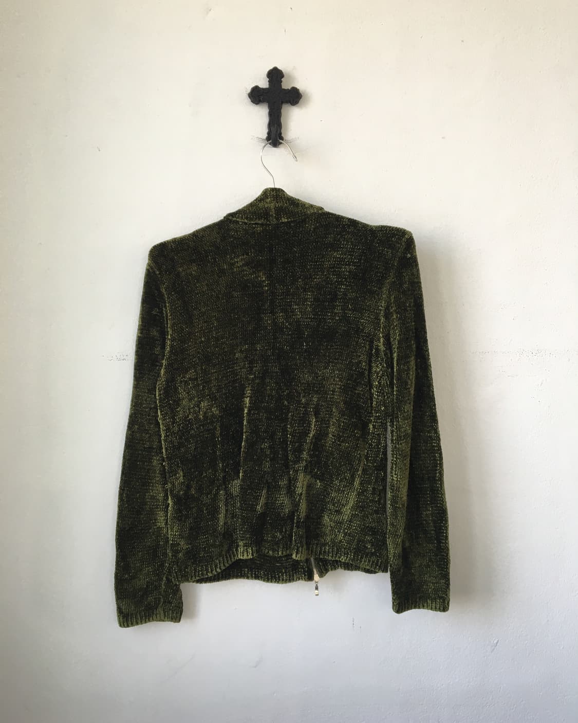 Fleece high neck zip up 상품이미지3