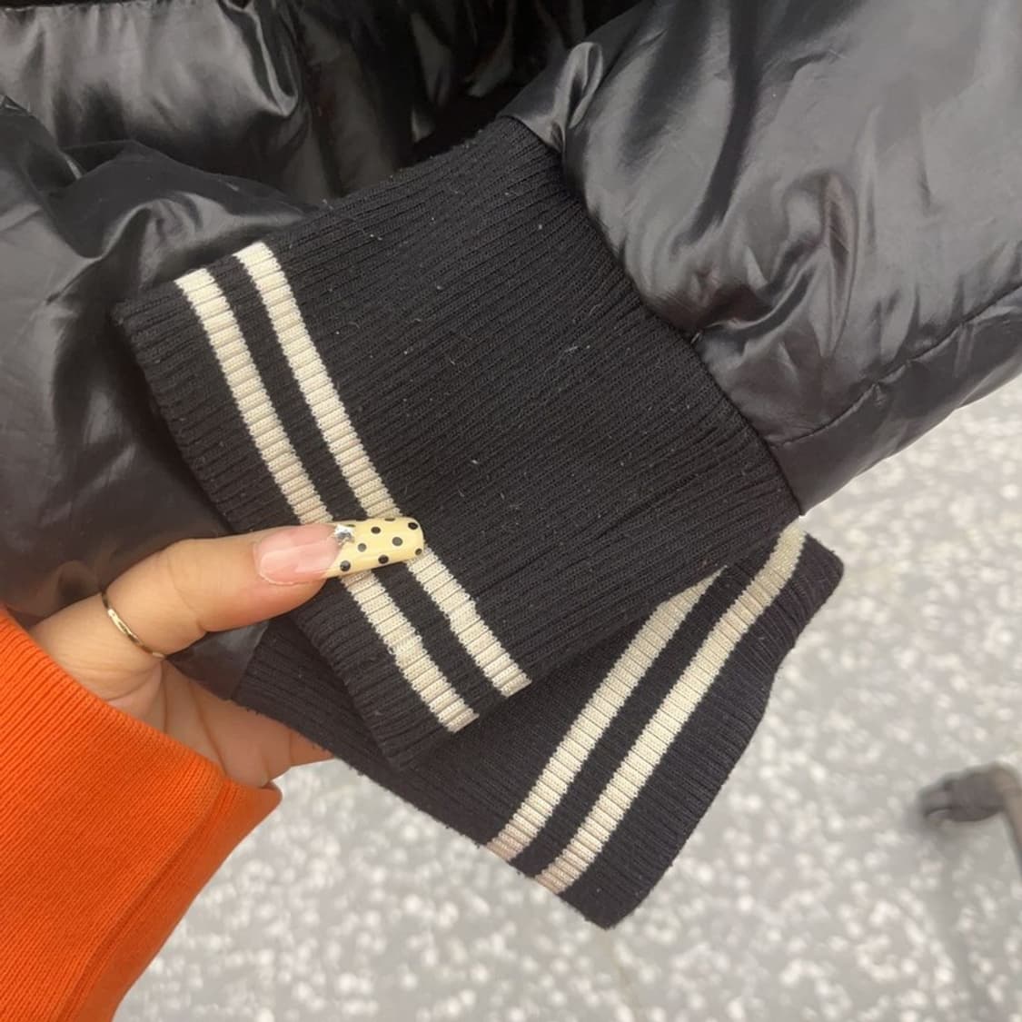 엄브로 올드스쿨 레트로 Y2K 빈티지 오리털 패딩 자켓 L C09662 상품이미지7