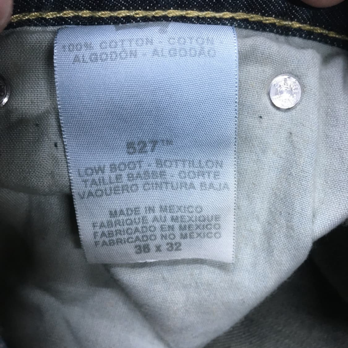 리바이스 527 부츠컷 데님팬츠 DD15 상품이미지3