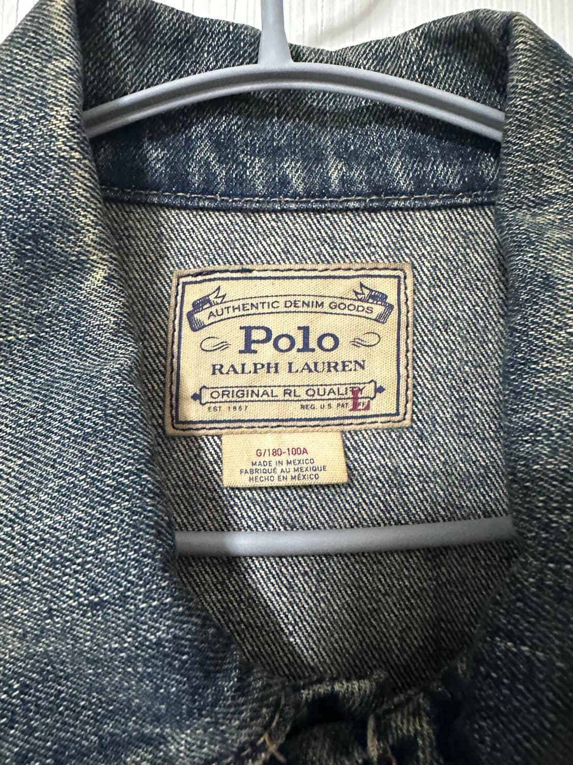 폴로 랄프로렌 3rd 데님자켓 상품이미지3