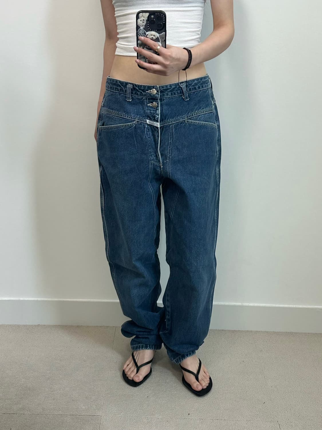 마리떼프랑소와저버 90s 데님 팬츠 상품이미지1