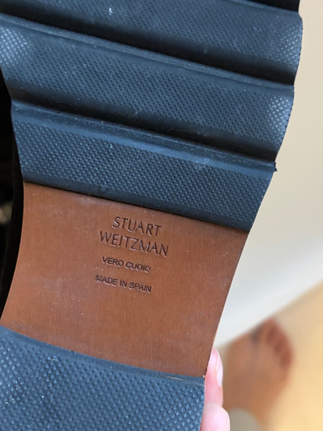 stuart  weitzman 스웨이드 태슬로퍼 225 상품이미지3