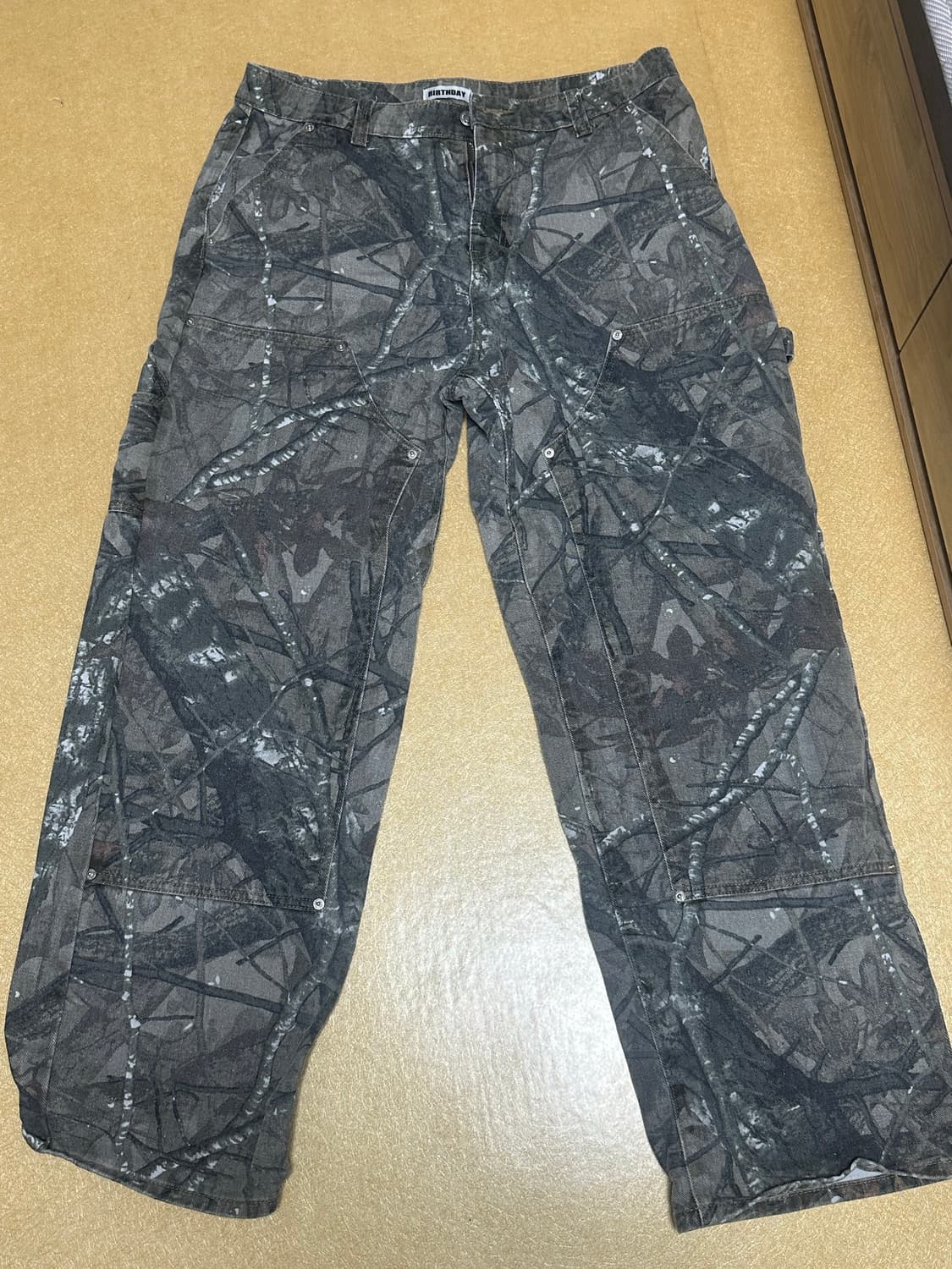 코즈클로젯 리얼트리 더블니 데님팬츠 L 상품이미지2