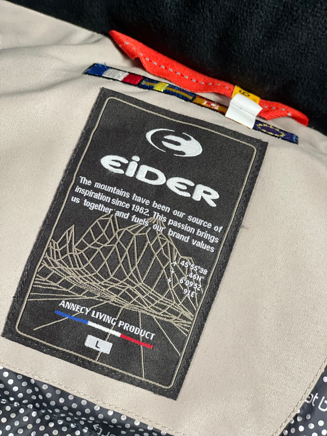 아이더 다운 패딩 L 상품이미지3