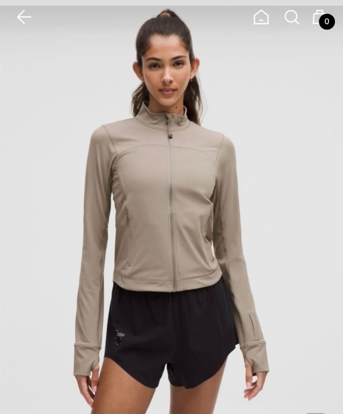 룰루레몬 라이트웨이트 uVp 러닝 재킷 6사이즈 상품이미지1