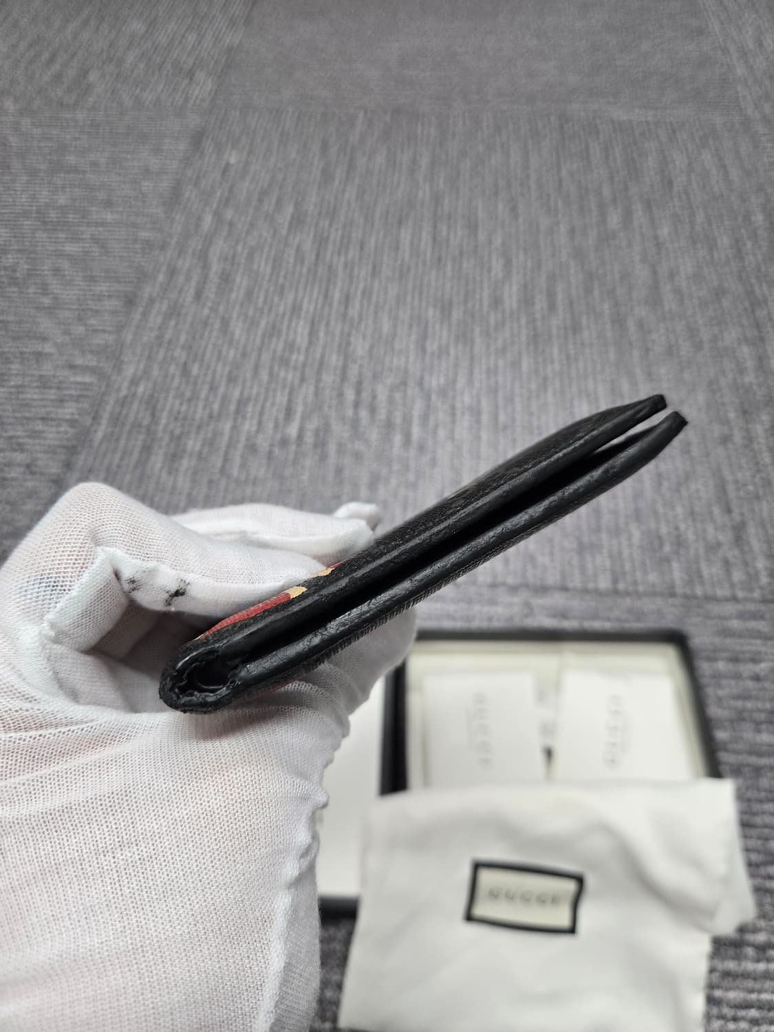 [특가][정품] 구찌 킹스네이크 반지갑 상품이미지4