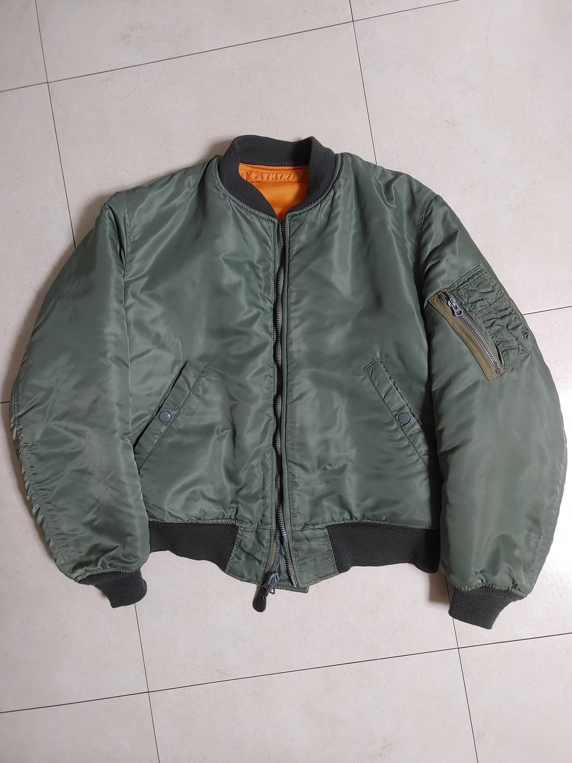 버즈릭슨 복각 ma-1 상품이미지1