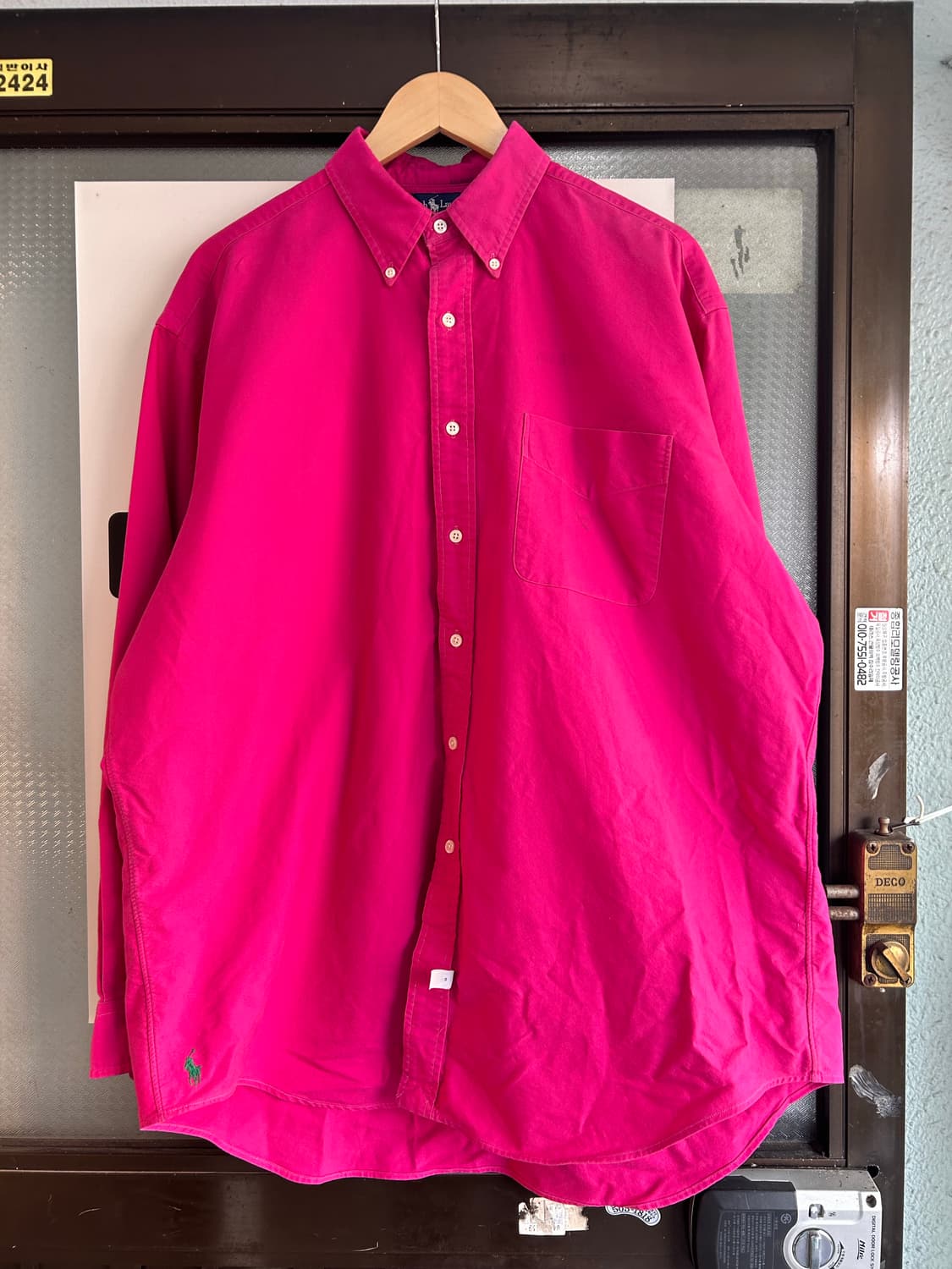 폴로 랄프로렌 빅 옥스포드 셔츠 상품이미지4