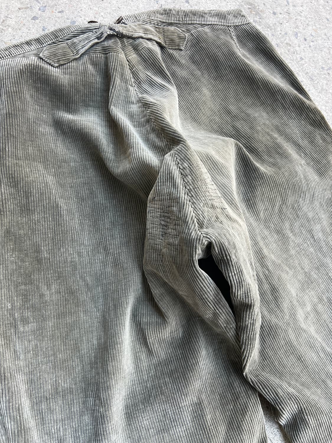 1940s Le Mont St Michel 프렌치 르몽생미셸 코듀로이팬츠 상품이미지8