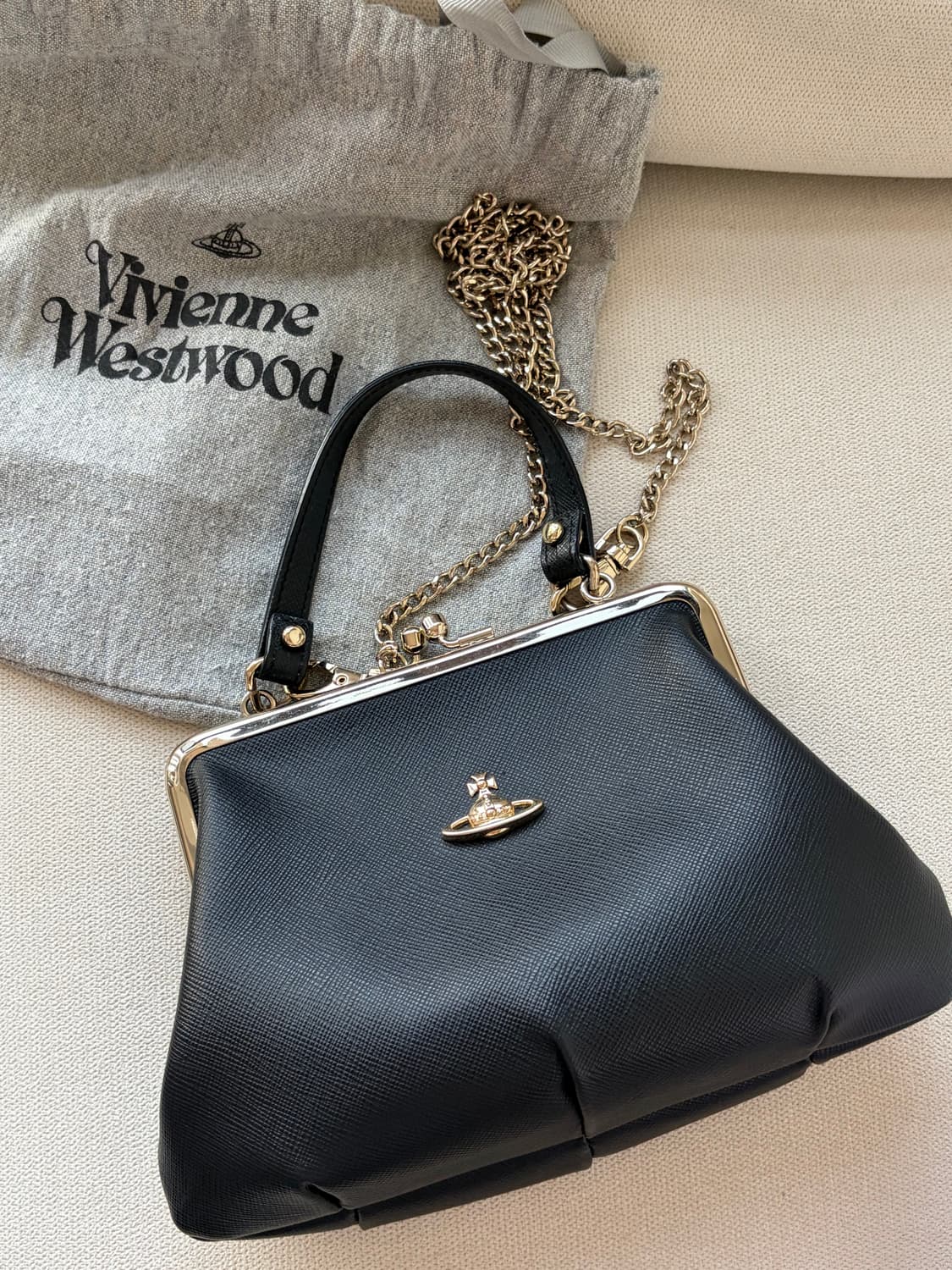 비비안웨스트우드 사피아노 복조리백  상품이미지1