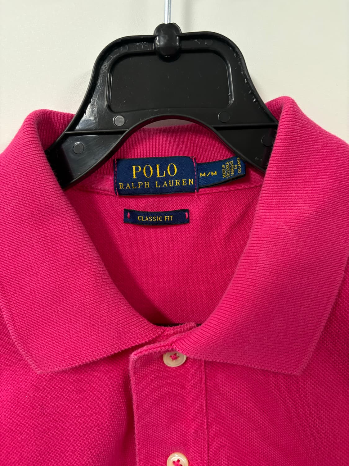 폴로 랄프로렌 핑크 PK 카라 반팔 티셔츠 상품이미지4