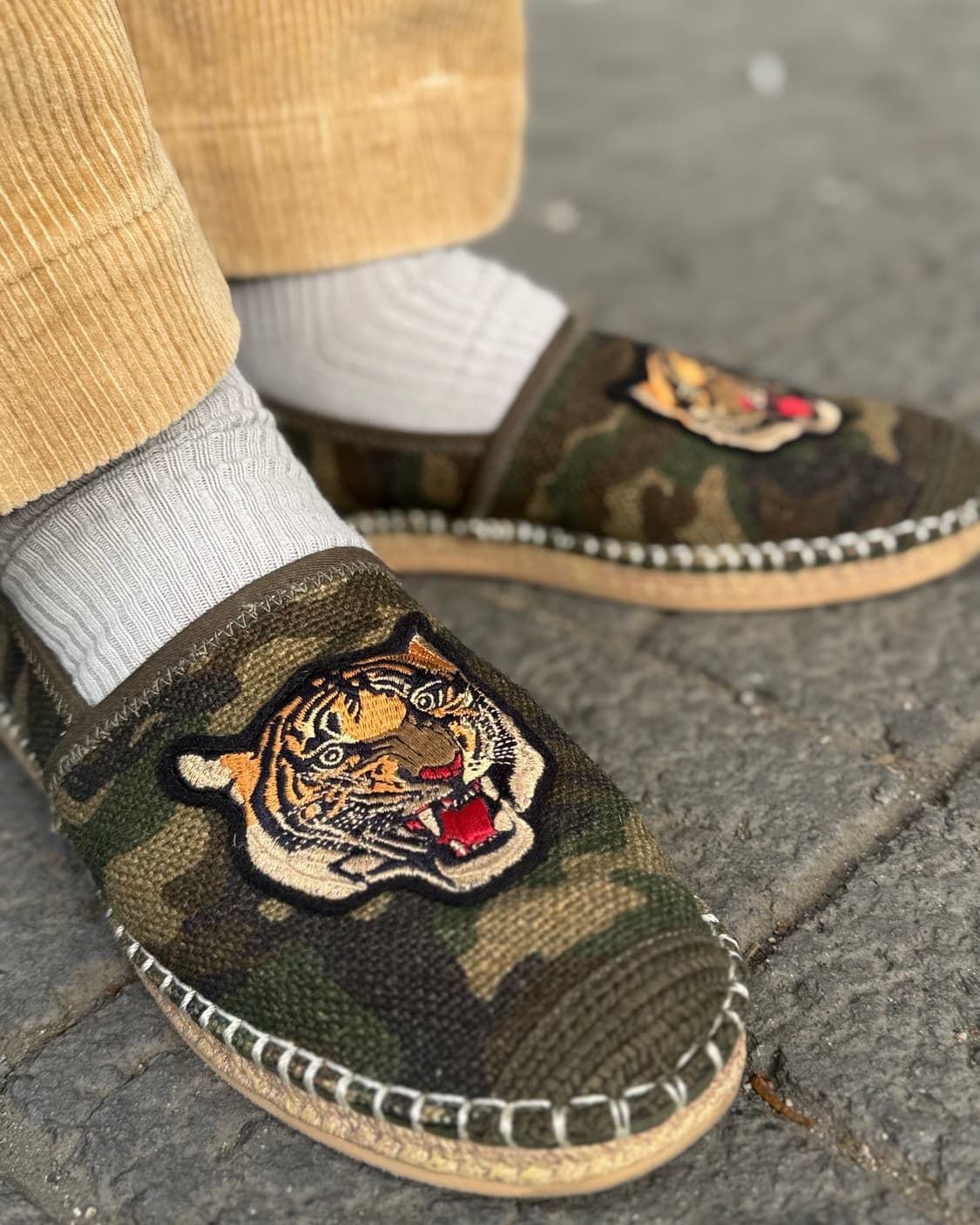 폴로 랄프로렌 바론 카모 벌랩 에스파드류 US 9.5 상품이미지8