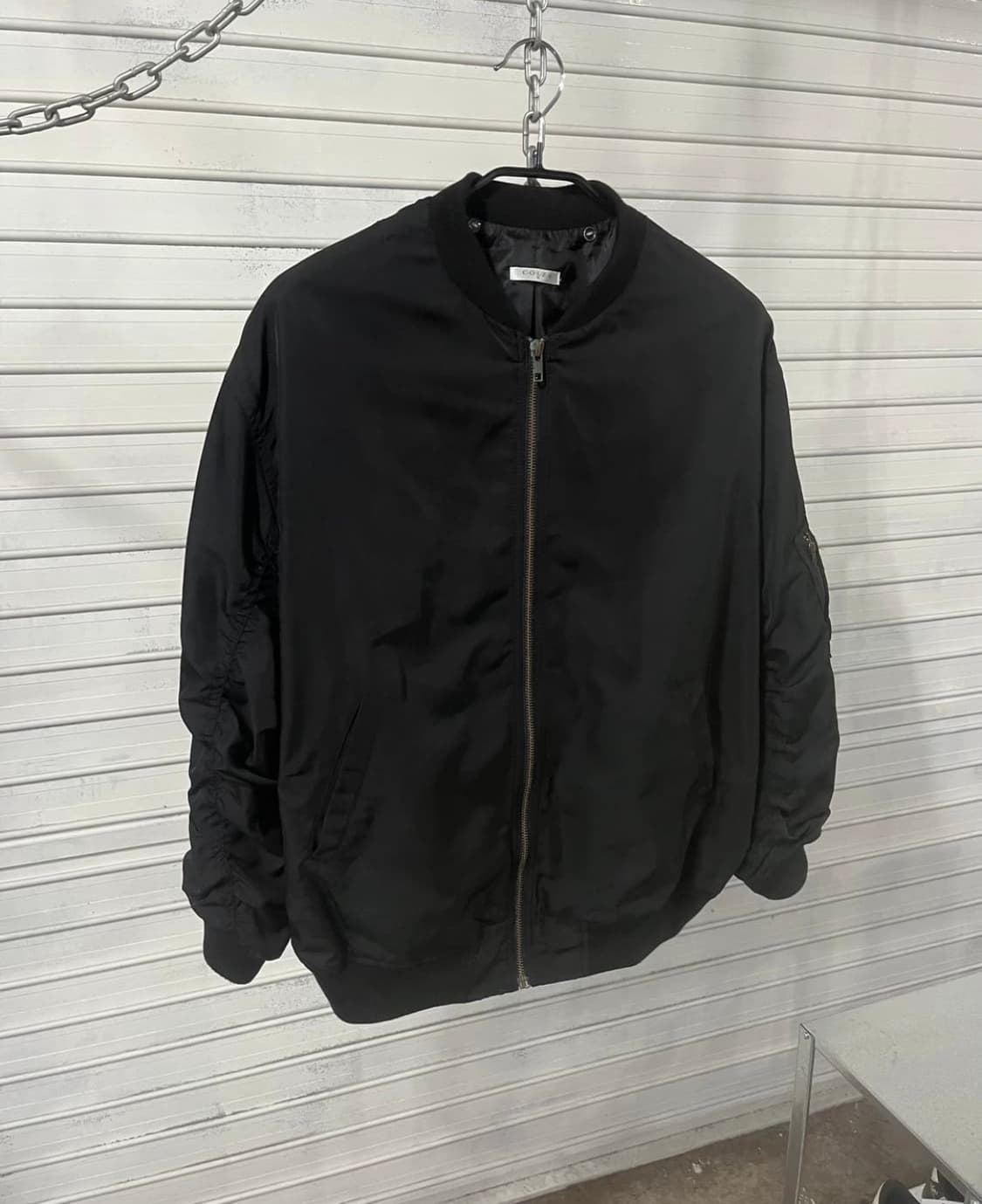 M) Colza nylon ma-1 bomber jacket 상품이미지3