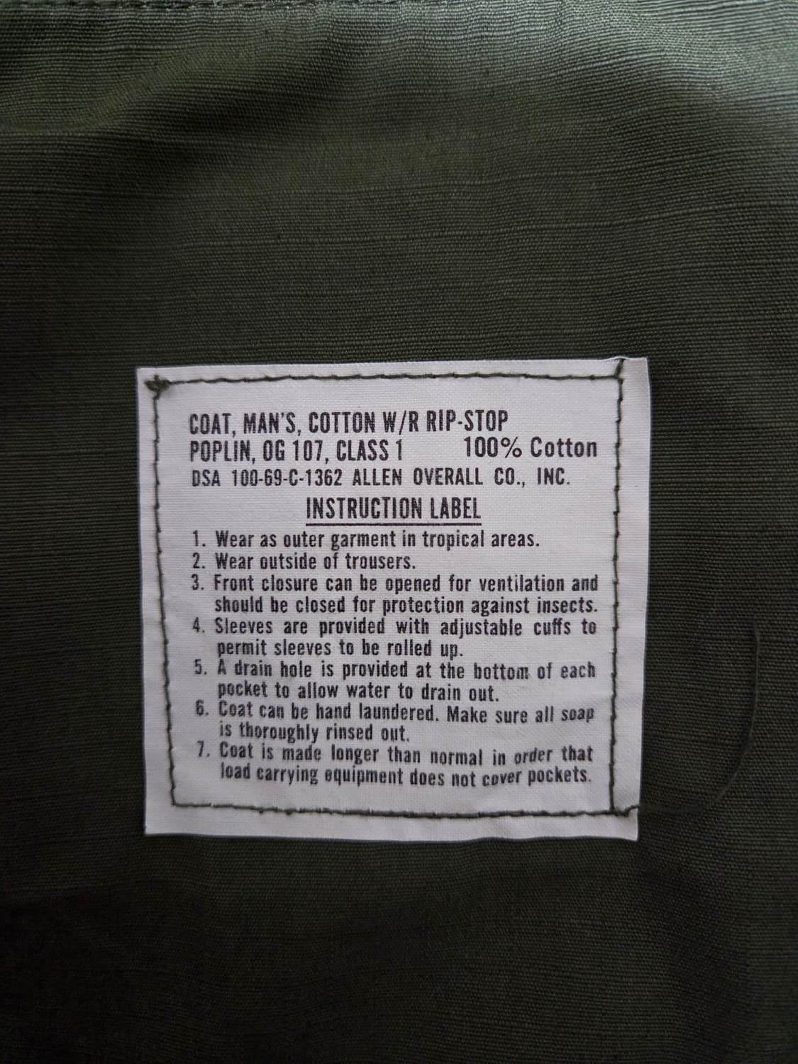 정글퍼티그 자켓 데드스탁 라지레귤러 상품이미지3