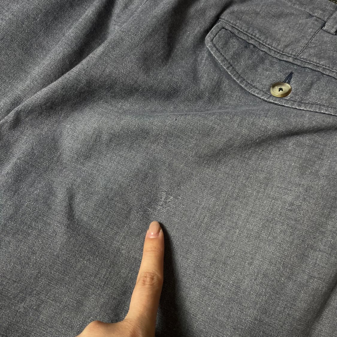 (37) 헨리코튼 그레이 코튼 스판 슬랙스 94 상품이미지4