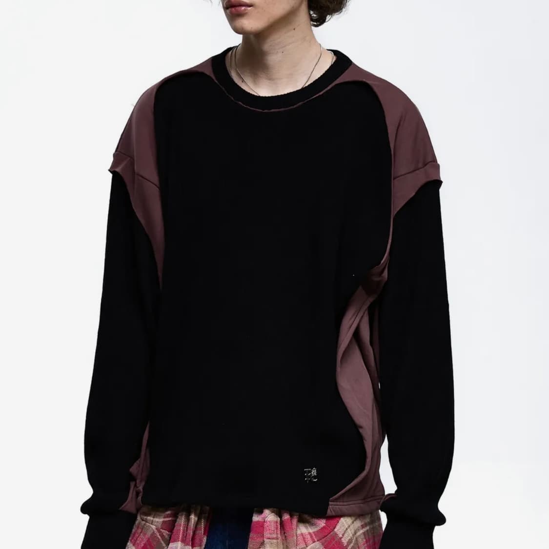 RSSC CUT OFF KNIT FULLOVER - BLACK 상품이미지1